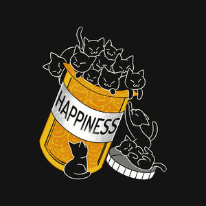 Cats Are My Happiness Medicine